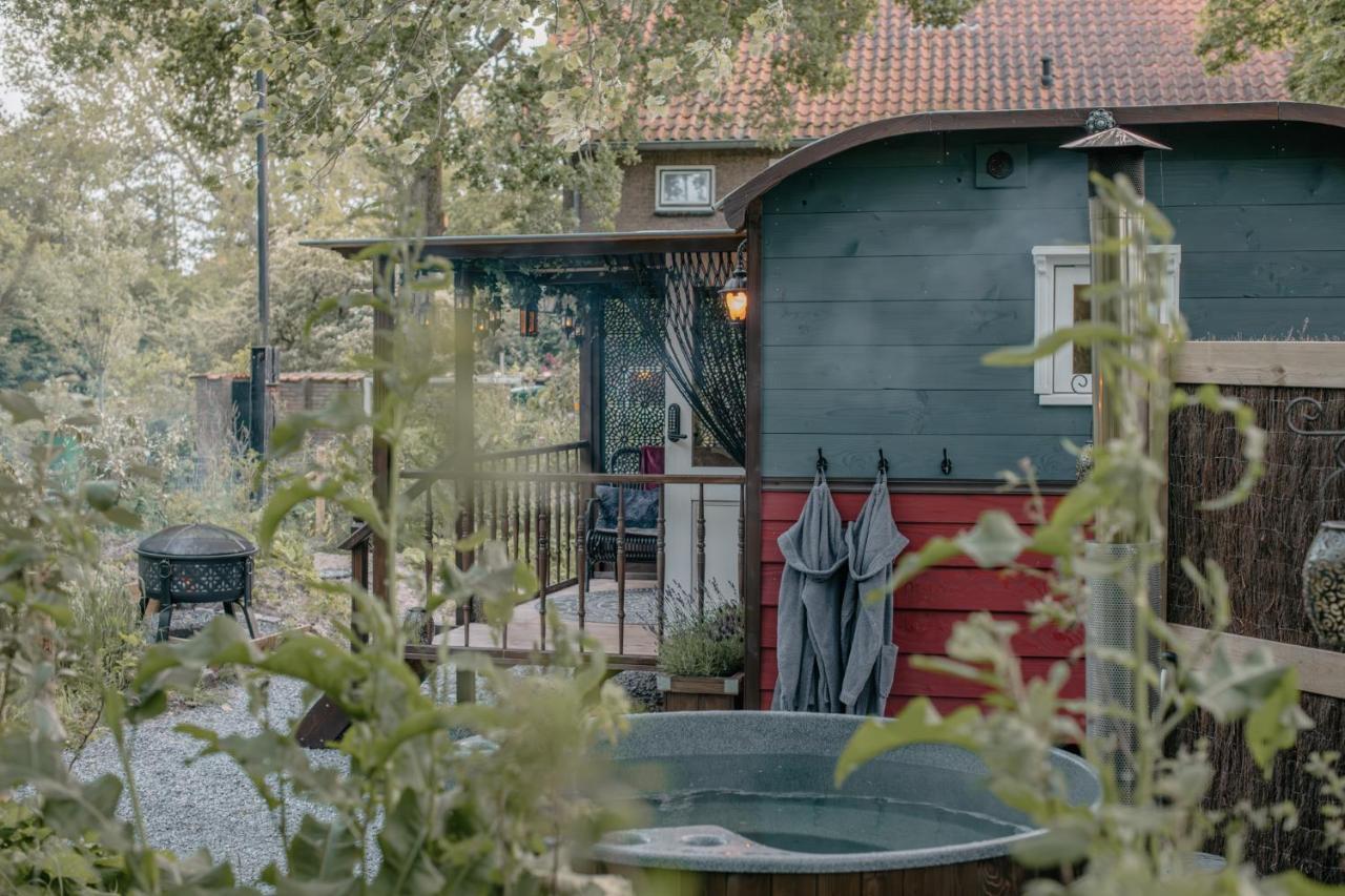 Pipowagen De Zwerveling Aan Zee Villa Oostkapelle Buitenkant foto
